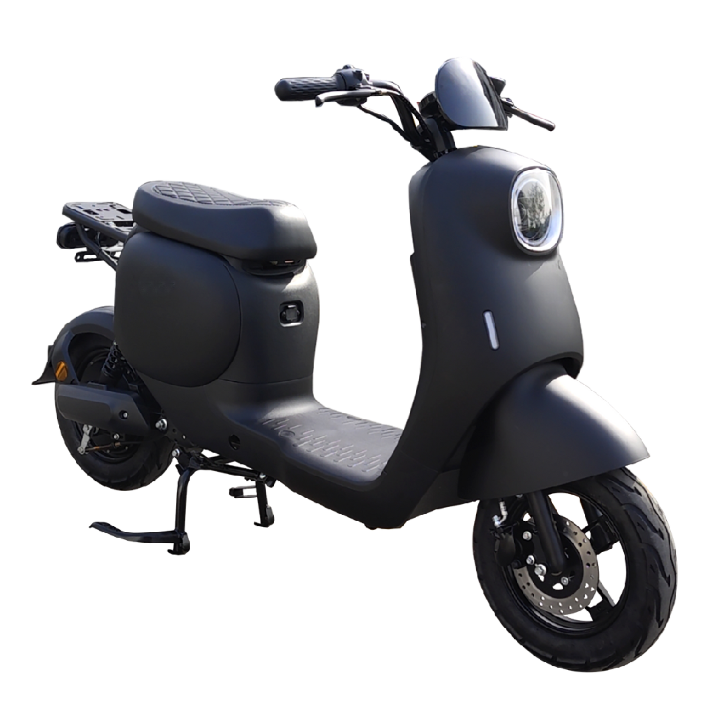 E-Scooter / 20 mph Max Speed / 56 mi. Range / 10" x 2.5" Tire Recommended Rider Height 5'5"- 6'. Rider Weight Up to 265 lbs.