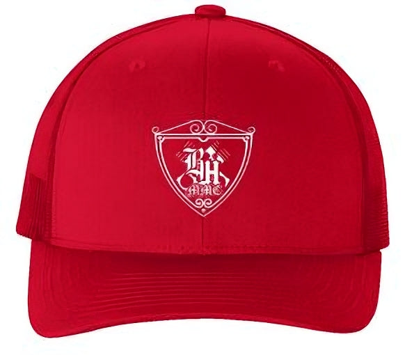 PRE-ORDER BHMMC = six-panel retro trucker cap