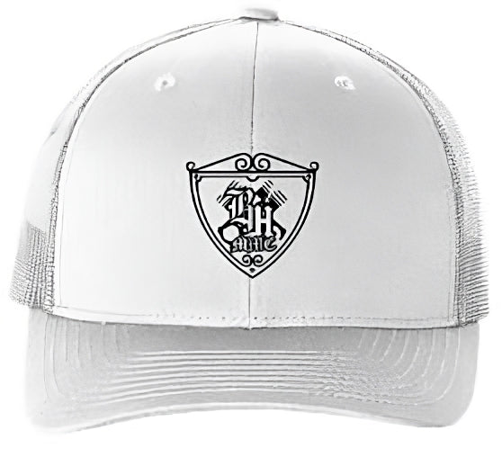 PRE-ORDER BHMMC = six-panel retro trucker cap